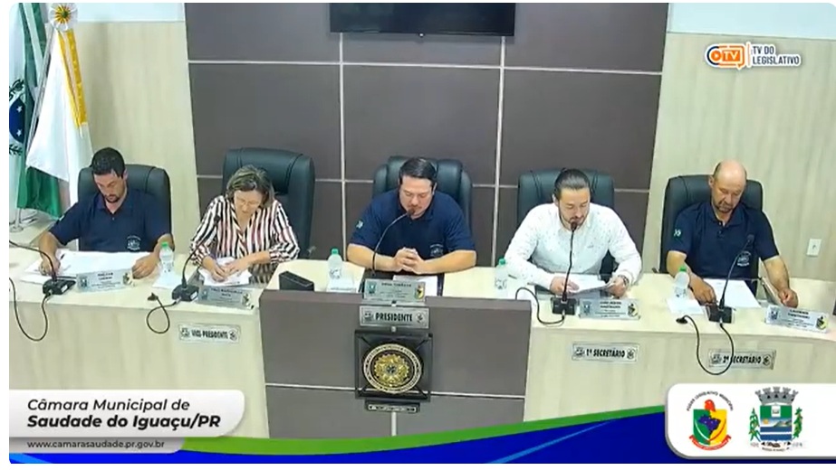 Câmara de Saudade do Iguaçu aprofunda debates sobre regularização fiscal, saúde animal e fortalecimento da agricultura familiar
