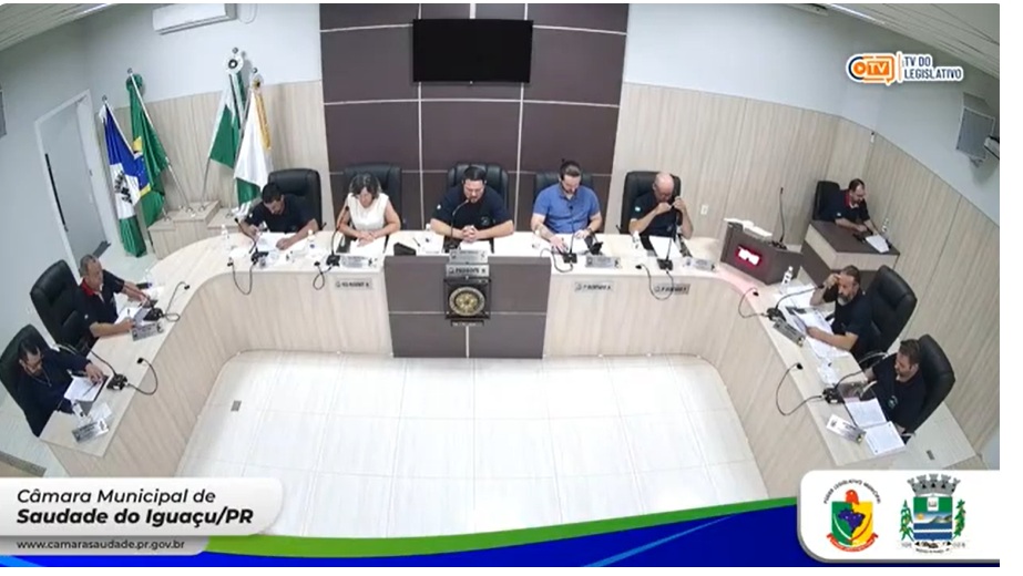 Câmara Municipal de Saudade do Iguaçu debate orçamento, suplementações e novas ações para o esporte na 38ª Sessão Ordinária de 2025