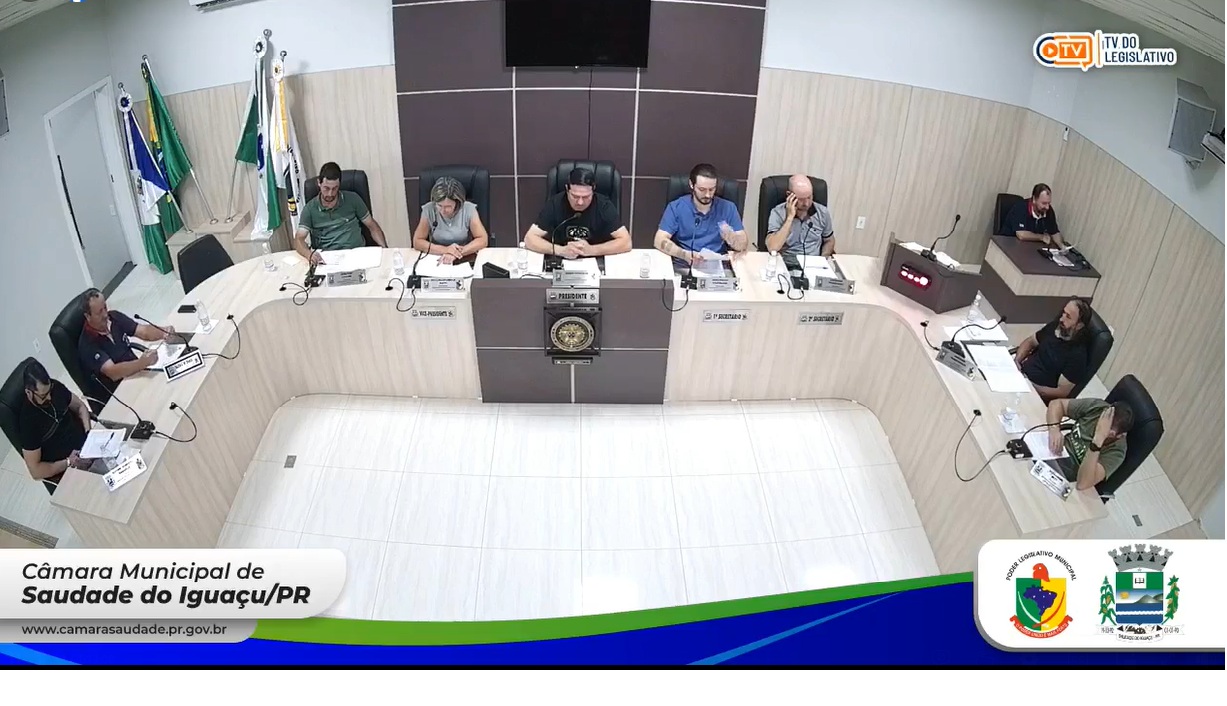 Câmara Municipal de Saudade do Iguaçu discute propostas para melhorias no município durante a 7ª Sessão Ordinária de 2025