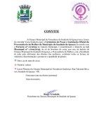 CONVITE PARA A POSSE E INSTALAÇÃO OFICIAL DA PROCURADORIA DA MULHER